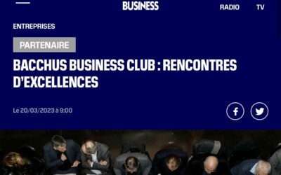 BFM Business rencontre Marion Ripoll, responsable du Bacchus Business Club