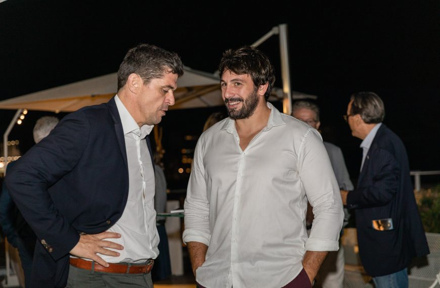 Rémi Lamerat et Aymeric de Gironde au Bacchus Business Club de Bordeaux