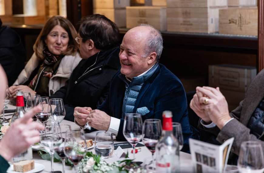 Michel Bernardaud et François Despagne au Bacchus Business Club de Bordeaux