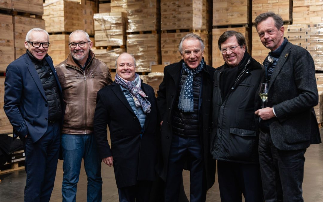 Michel Bernardaud et François Despagne au Bacchus Business Club de Bordeaux