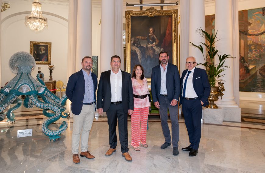 Mémona Hintermann et Vianney de Tastes au Bacchus Business Club de Nice