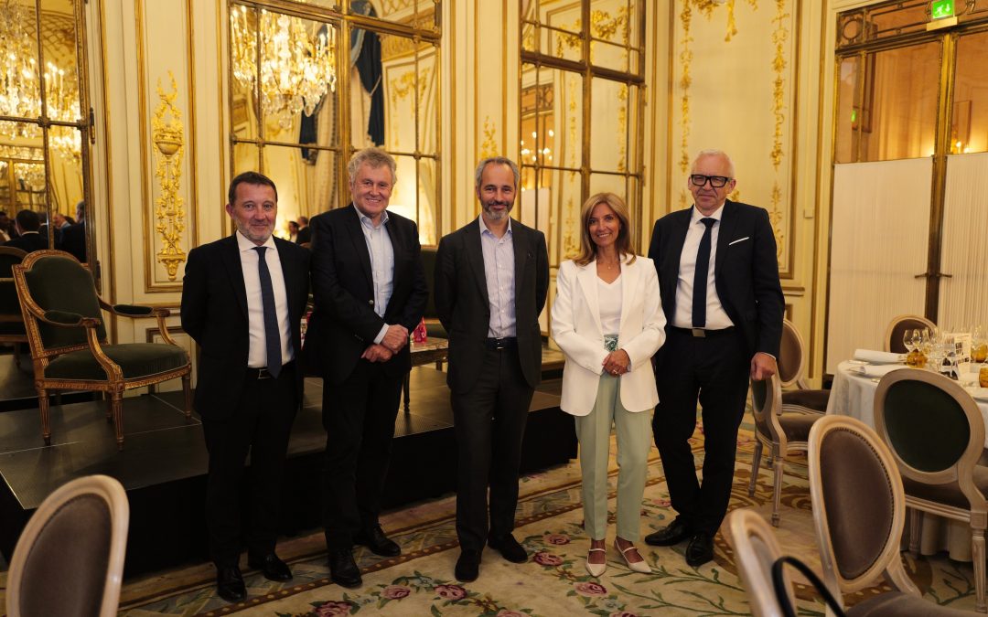 M6 et Château Saint-Maur au Bacchus Business Club de Paris