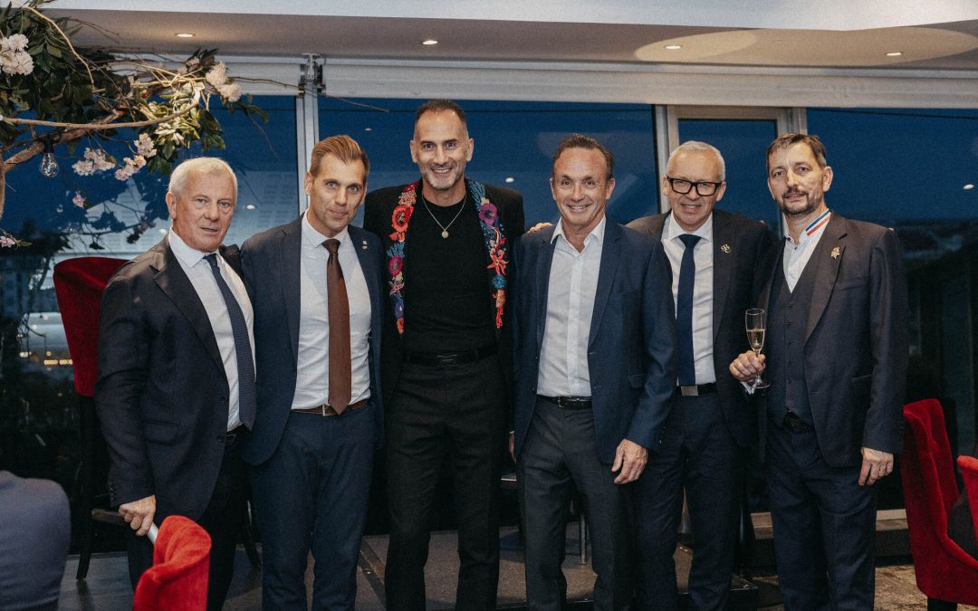 Jean Michel Karam et Yann Jestin au Bacchus Business Club de Lyon