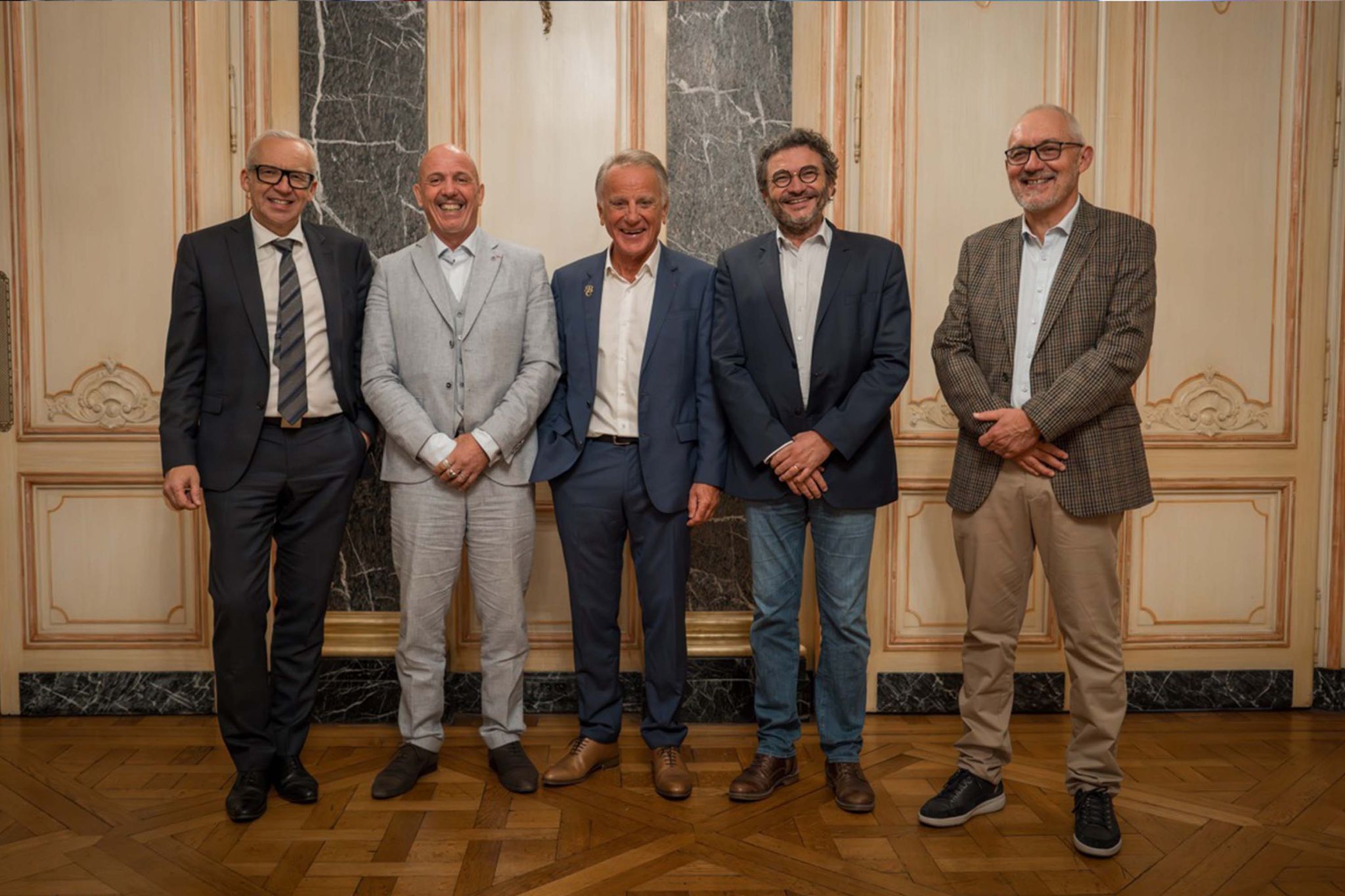 Marc Verillotte et Eric Monneret à Bordeaux