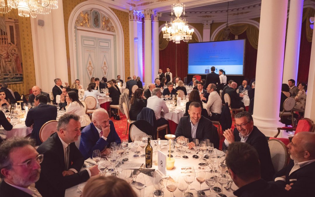 Boris Cyrulnik et Laurence Tonna au Bacchus Business Club Nice