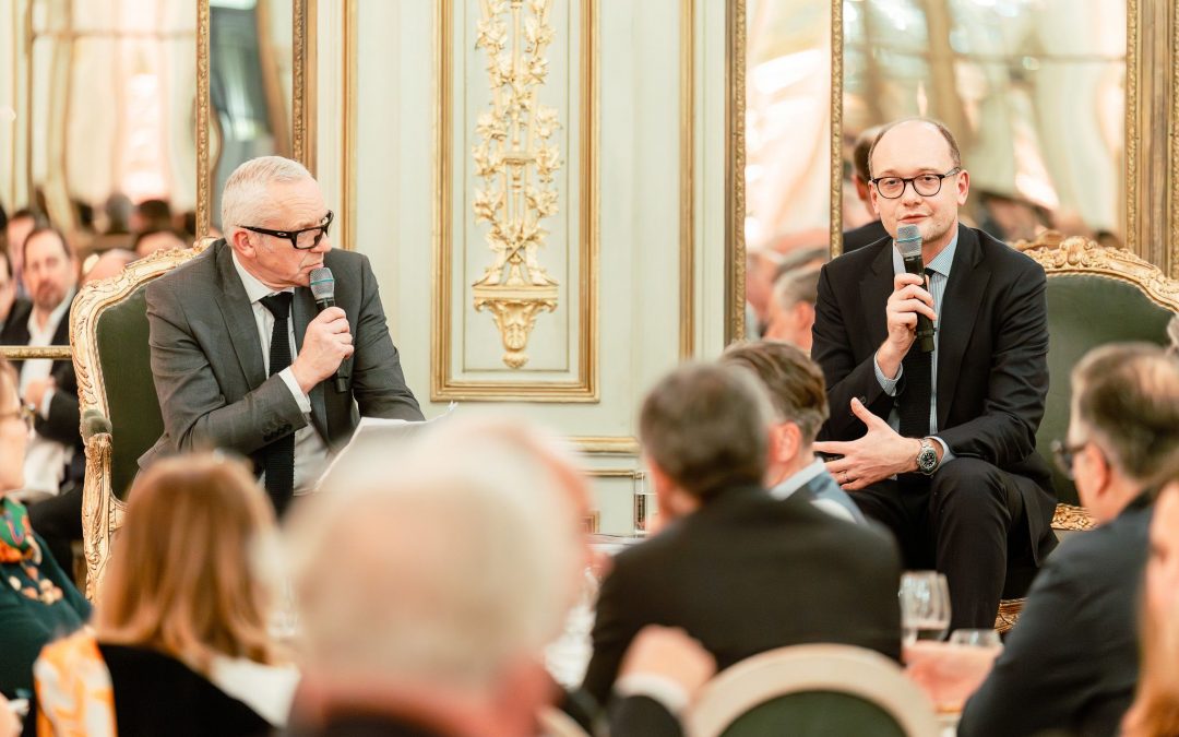 Anthony Attia, Pierre Brossollet et Philippe Blanc au Bacchus Business Club Paris