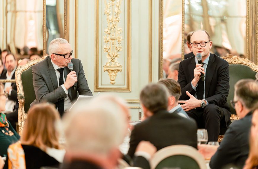 Anthony Attia, Pierre Brossollet et Philippe Blanc au Bacchus Business Club Paris