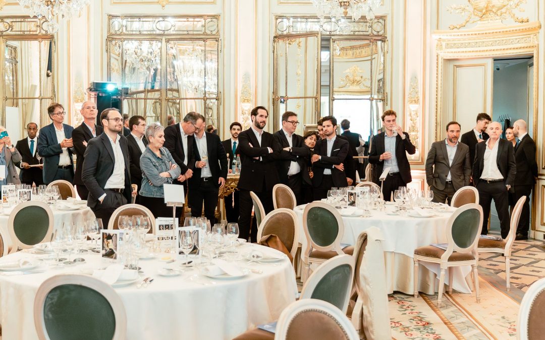 Agnès Verdier Molinié, Arnaud Roux-Oulié et Laurent Hodebar au Bacchus Business Club Paris