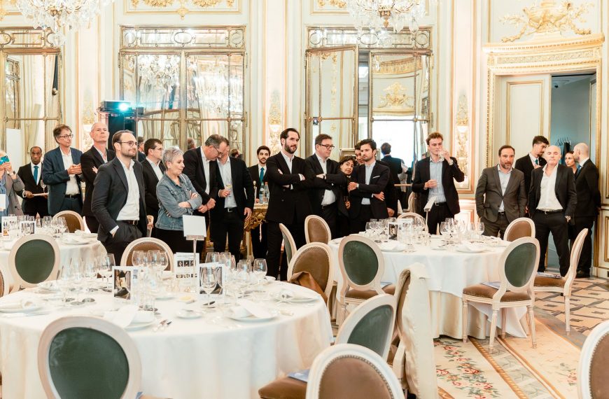 Agnès Verdier Molinié, Arnaud Roux-Oulié et Laurent Hodebar au Bacchus Business Club Paris