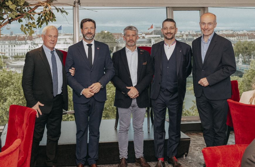 Fabrice Pannekoucke et Anatole de la Brosse au Bacchus Business Club Lyon